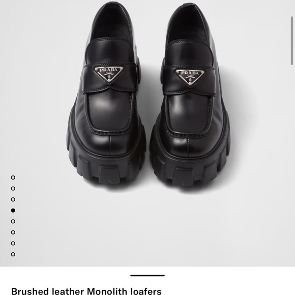 Prada monolith loafer - Picture 2 of 11